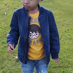Genuine kids denim jacket